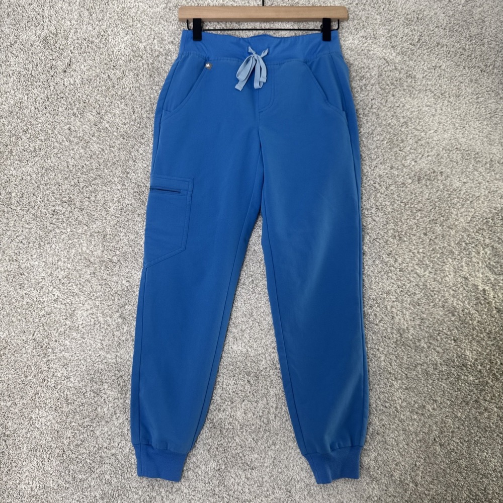 Figs Royal Blue Zamora Jogger Scrub Pants XXSP